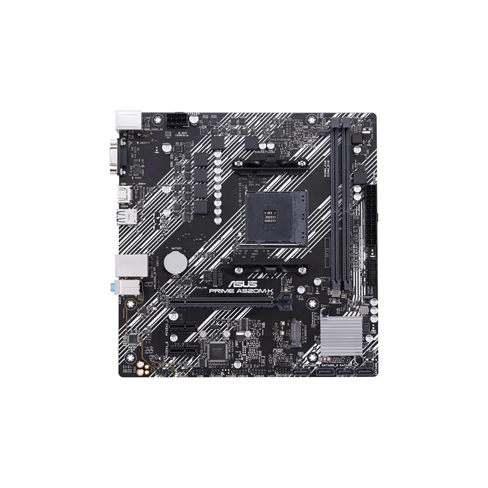Asus Prime A520 Micro-ATX AMD AM4 2X DDR4 DIMM Motherboard