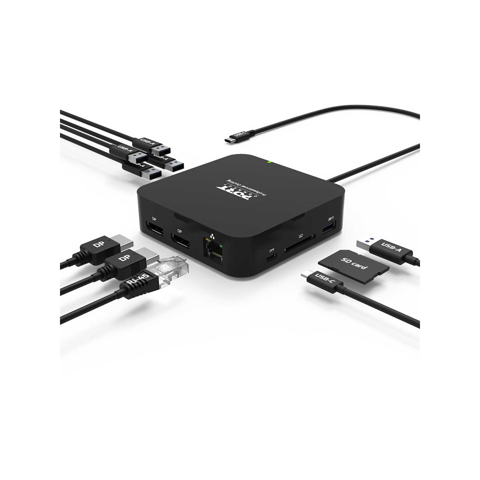 Port Docking Station Type-C Travel  Cable